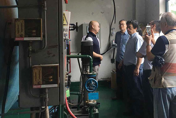 市經信委節能處實地考察